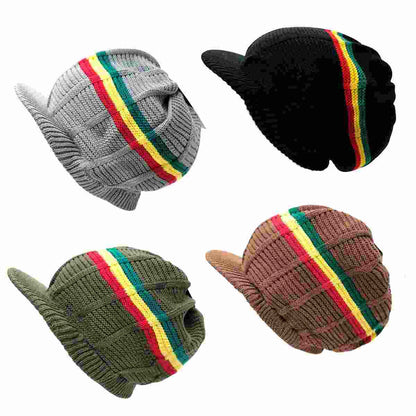RASTA Visor Beanie-RV0006, Cotton, OSFA