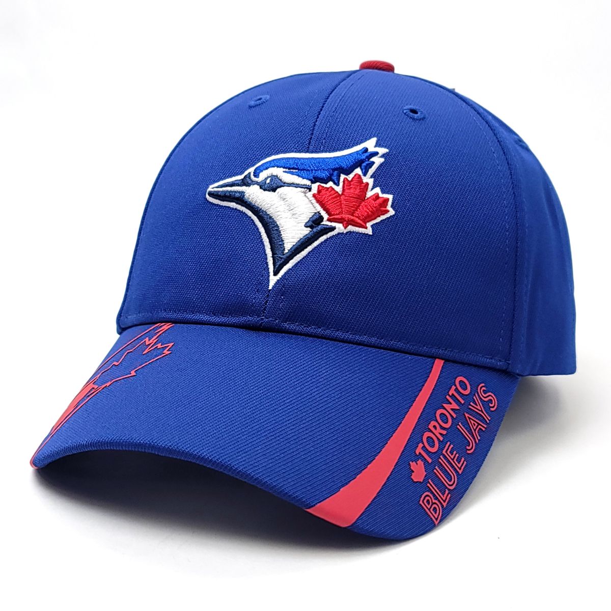 Toronto Blue Jays Cap - Tomax, Royal & Red, Adjustable