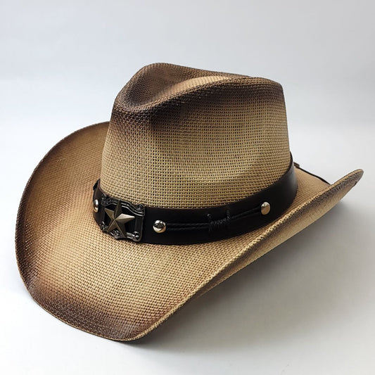 Natural Straw Cowboy Hat - ST116NT, Natural