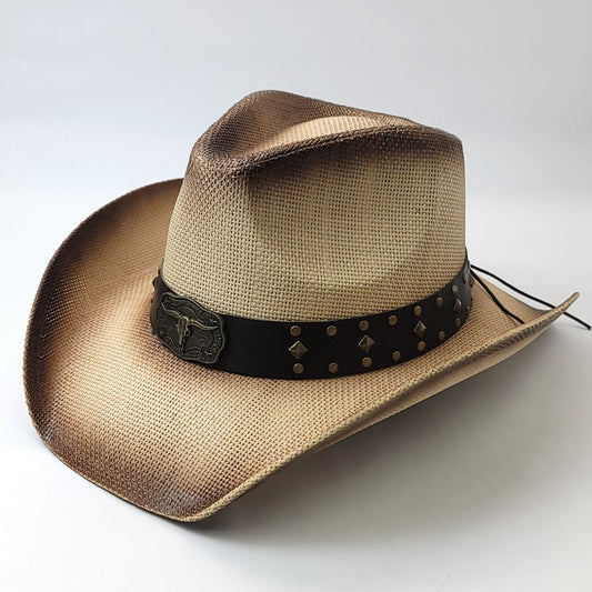 Natural Straw Cowboy Hat - ST126NT, Natural