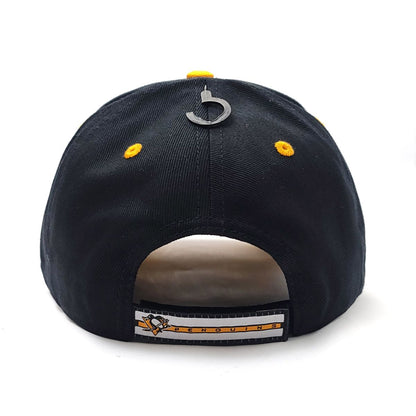 Pittsburgh Penguins Cap- MMBK, Money Maker, Black, Adjustable
