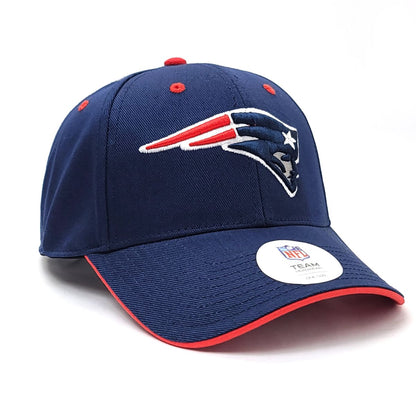 New England Patriots Cap - MMNV Money Maker, Navy, Velcro Adjustable