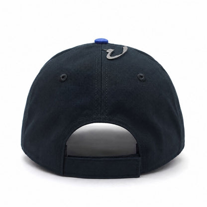 Winnipeg Blue Bombers - Basic, Black & Royal 2 Tone, Adjustable Velcro Closure, BSBK2T