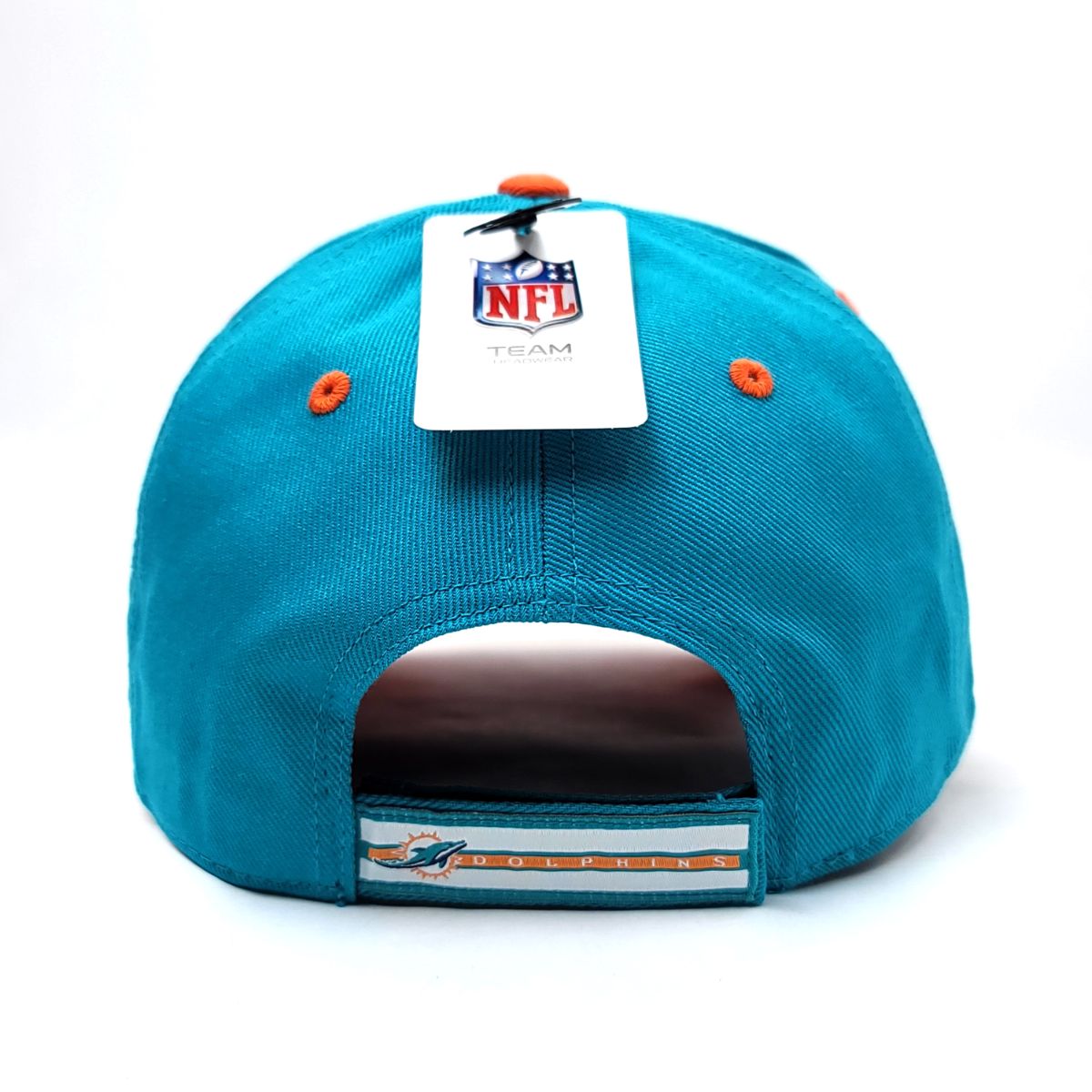 Miami Dolphins Cap - MMAQ Money Maker, Aqua, Velcro Adjustable