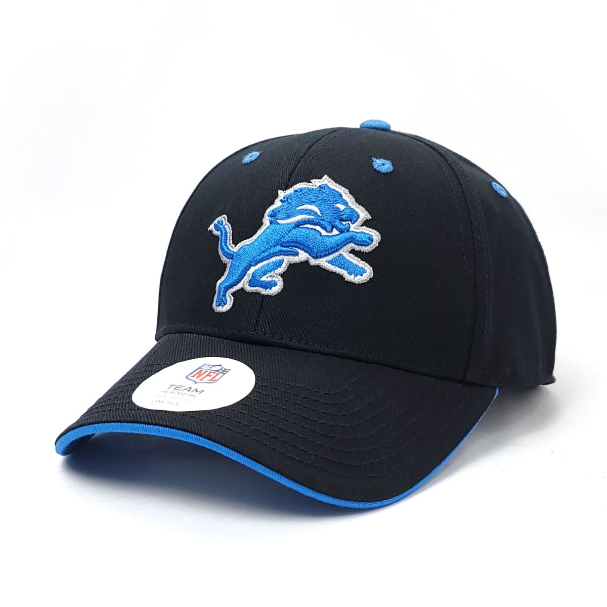 Detroit Lions Cap - MMBK Money Maker, Black, Velcro Adjustable