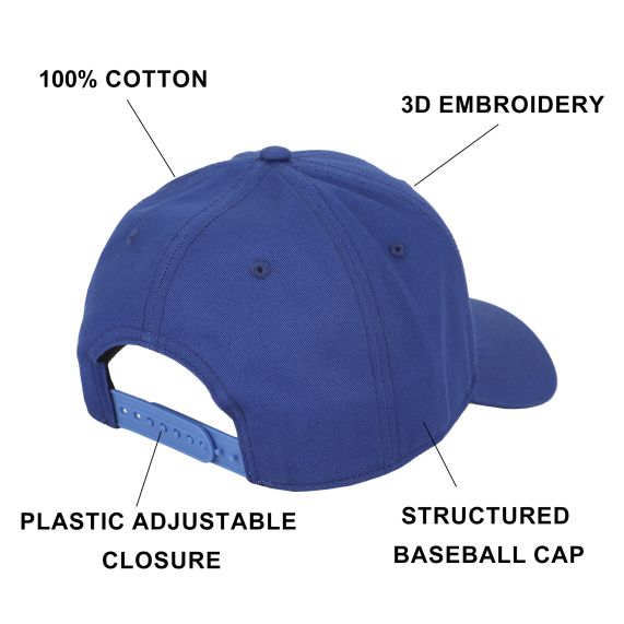 SUPERMAN - Logo Blue Snapback Cap, Q2SPM