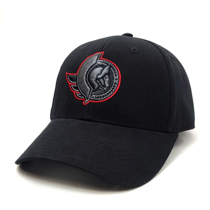 Ottawa Senators Cap - BBBSBK, Black, Adjustable Velcro Closure