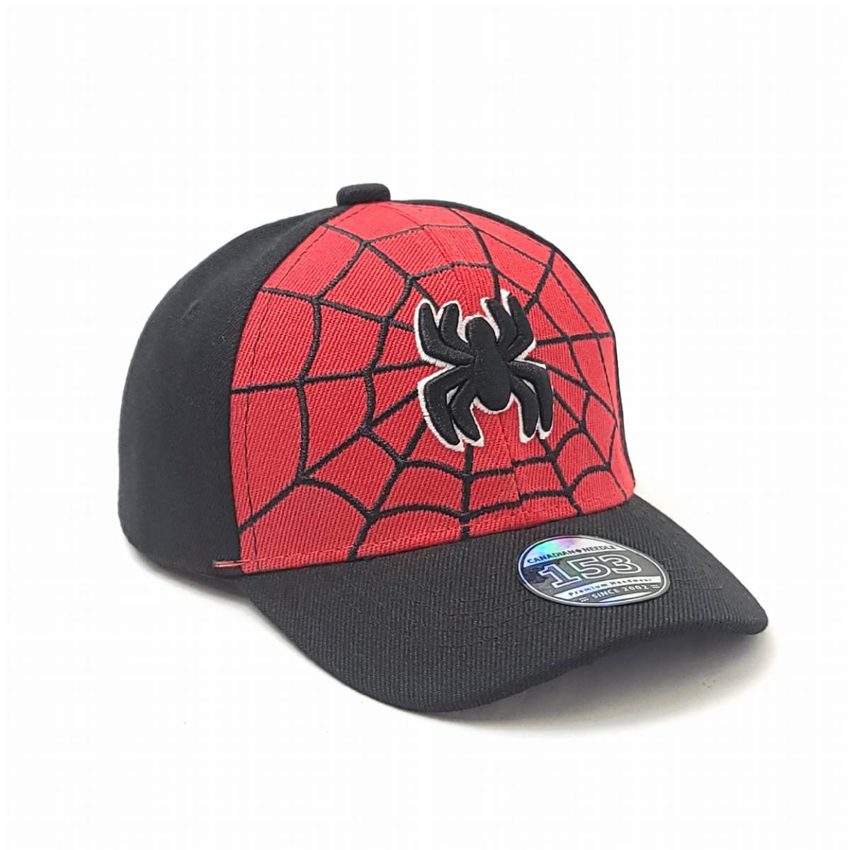 Toddler - Spider Cap - Black & Royal Colours, Toddler Size