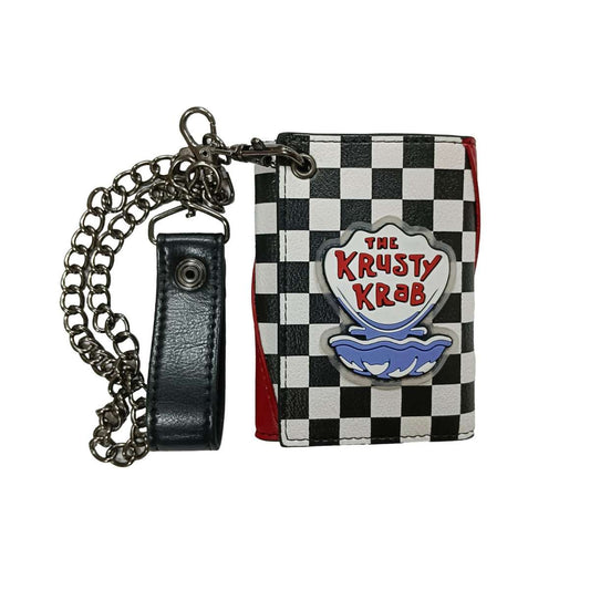 SpongeBob SquarePants Krusty Krab Trifold  Chain Wallet