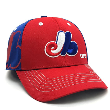 Montreal Expos Cap - SC2T, Scale, Red & Royal 2 Tone,1 969, Adjustable