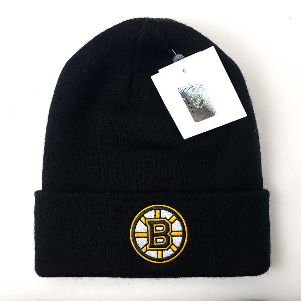 Boston Bruins Knit Toque - BS, Cuff, Black