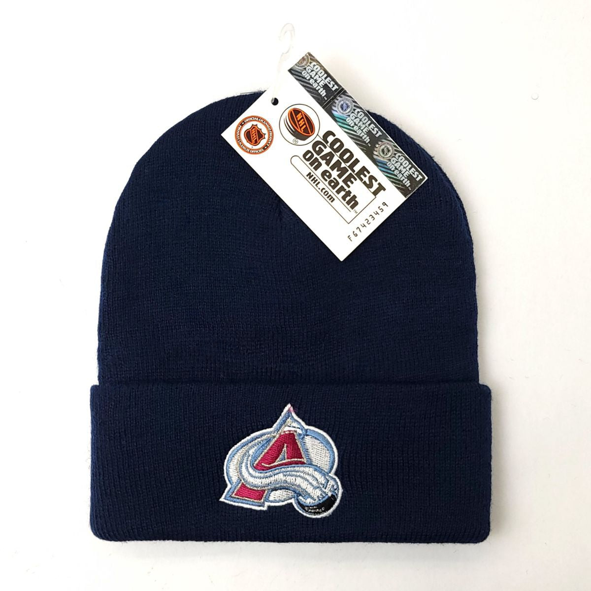 Colorado Avalanche Knit Toque - BS, Cuff, Navy