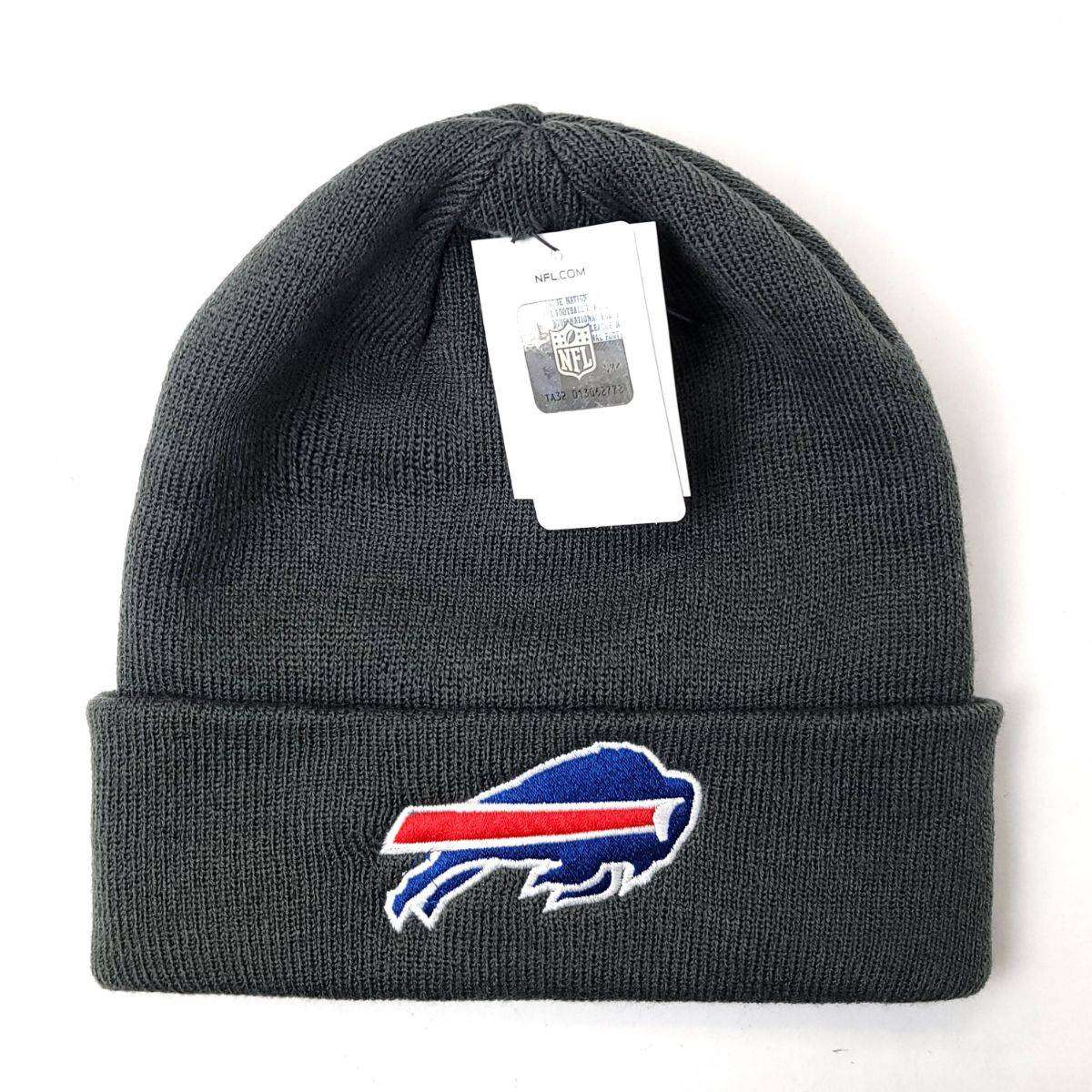 Buffalo Bills Knit Toque - BS, Cuff, Dark Grey