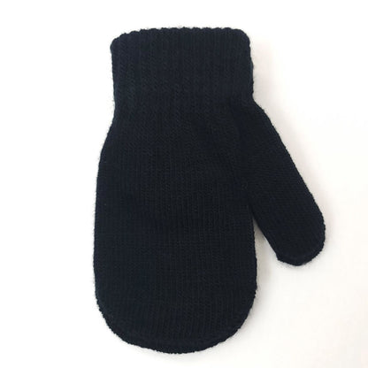 Toddler String Mitten Gloves - 20118BLA, Black [$12.00/dz]