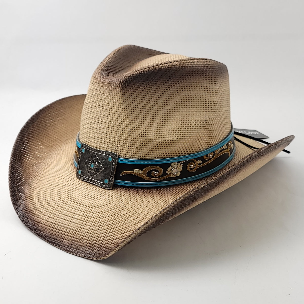 Natural Straw Cowboy Hat - ST119NT, Natural