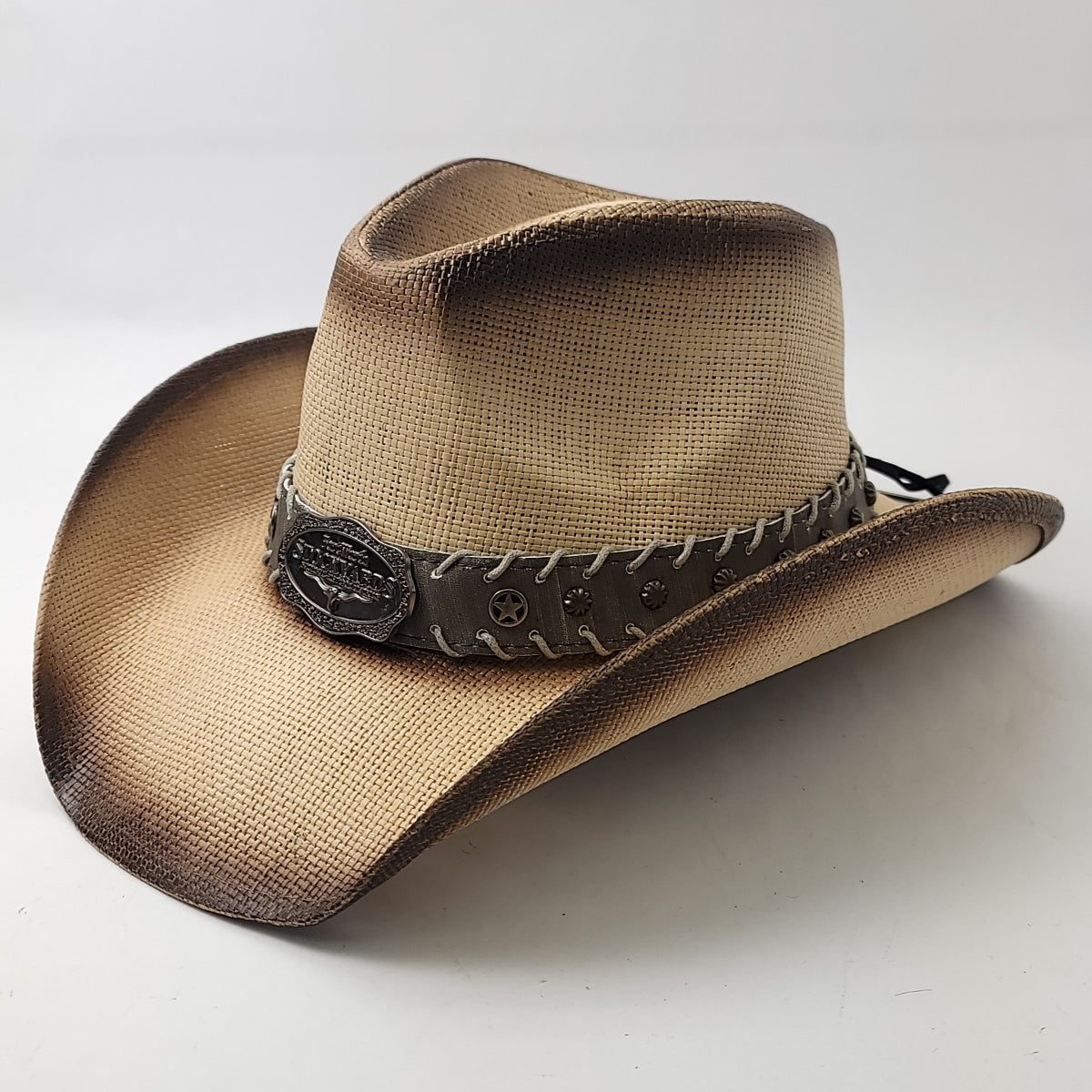 Natural Straw Cowboy Hat - ST096NT, Natural