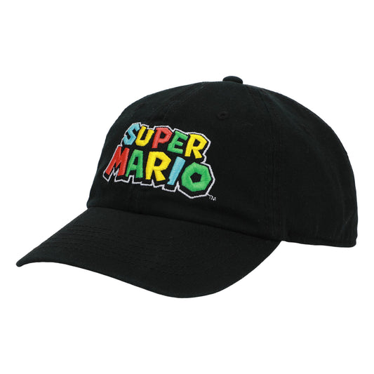 Super Mario Bros. Logo Adjustable Cap, EXSMB