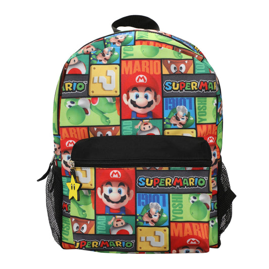 Super Mario Backpack 16in  L2NIK