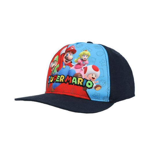 Youth - Super Mario Bros. Characters in Action Kids Snapback Hat, G4SMB