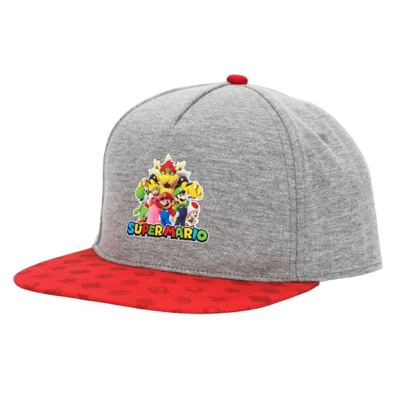 Youth - Super Mario Bros. Group Shot Kids Snapback Hat, GBSMB