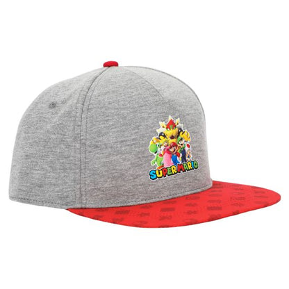 Youth - Super Mario Bros. Group Shot Kids Snapback Hat, GBSMB