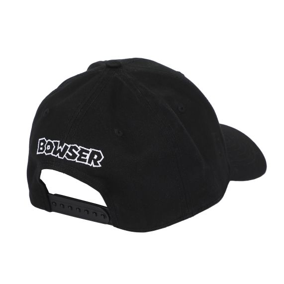 Super Mario Bros - Bowser Black Structured Baseball Cap, 8RSMB