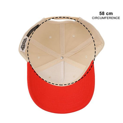 Super Mario - Fire Mario Red & White Retro Snapback Hat, YSSMB