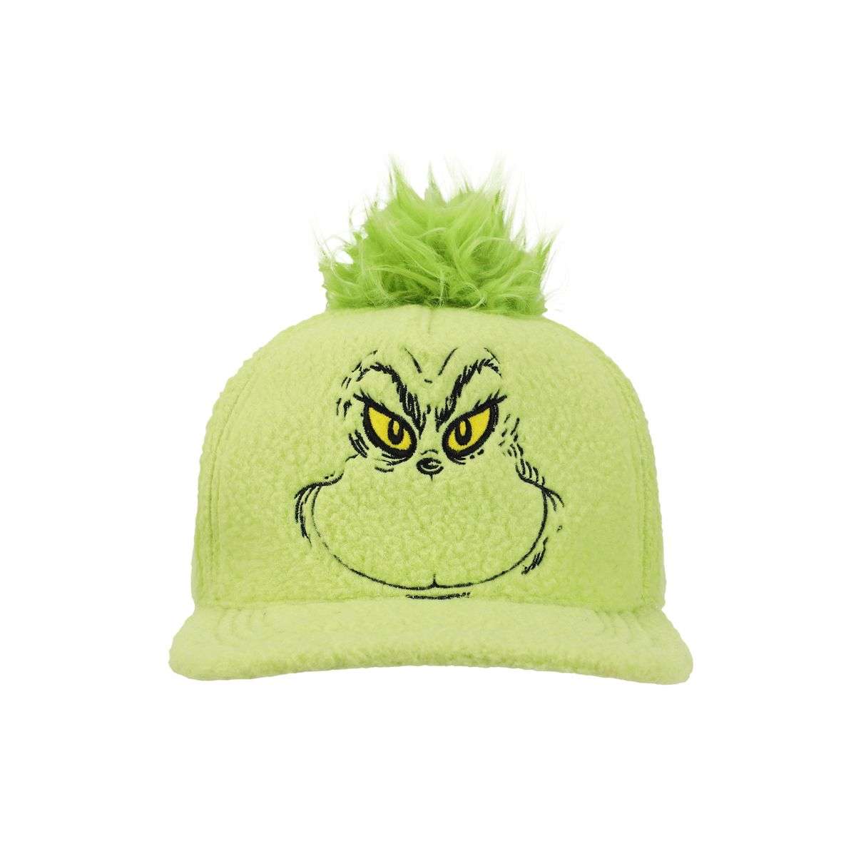 The Grinch Furry Big Face Snapback Hat, VLGRI