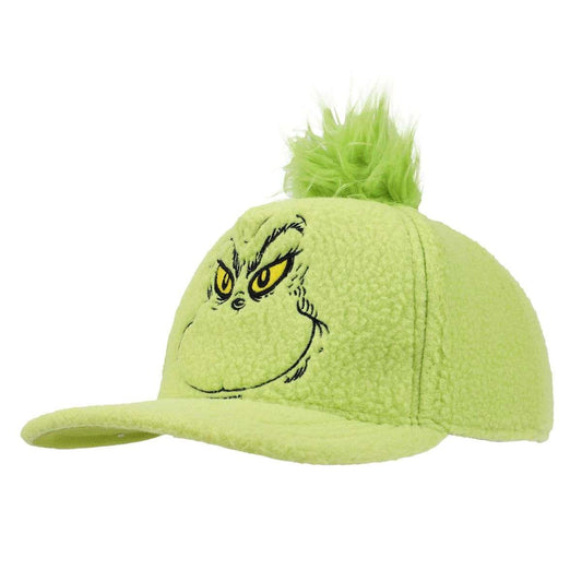 The Grinch Furry Big Face Snapback Hat, VLGRI