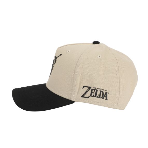 THE LEGEND OF ZELDA  -  Adjustable Embroidered Snapback Cap "Hylian Shield", 4NNTN