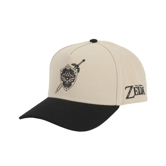 THE LEGEND OF ZELDA  -  Adjustable Embroidered Snapback Cap "Hylian Shield", 4NNTN