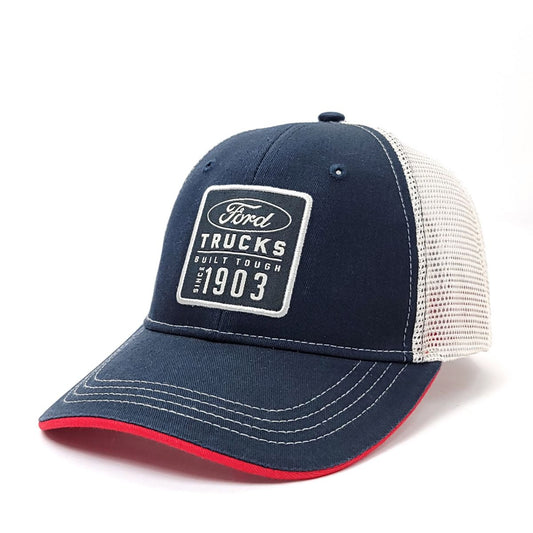 Auto Cap - Ford Shop Logo, SFDSLBL, Blue, Adjustable