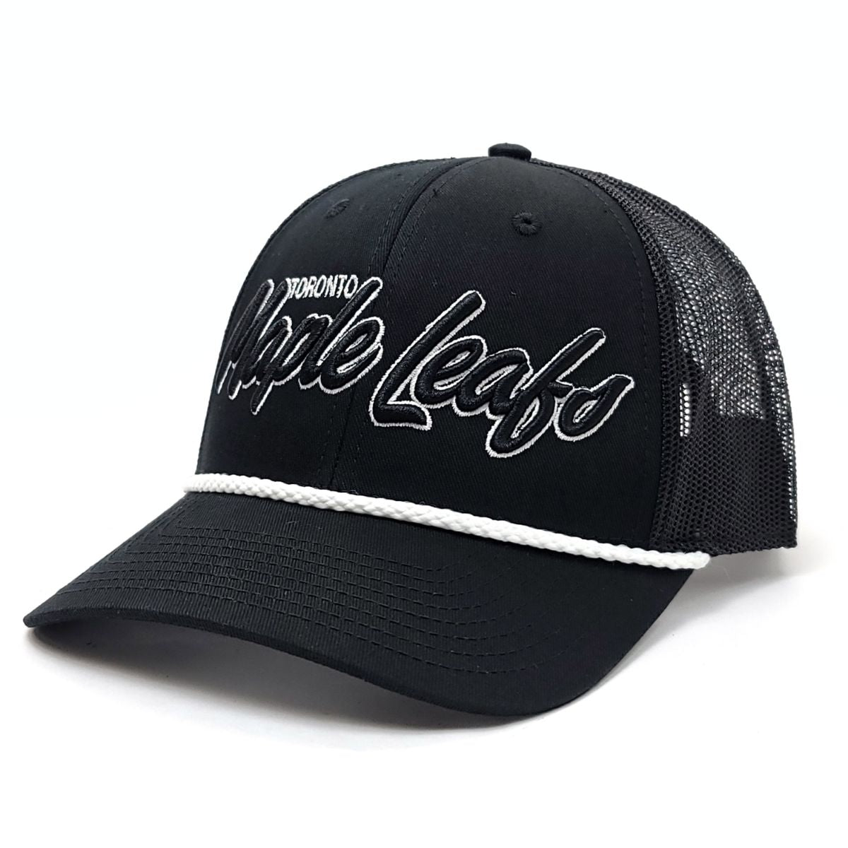 Toronto Maple Leafs Cap - BT, Battle Trucker, Black, Adjustable