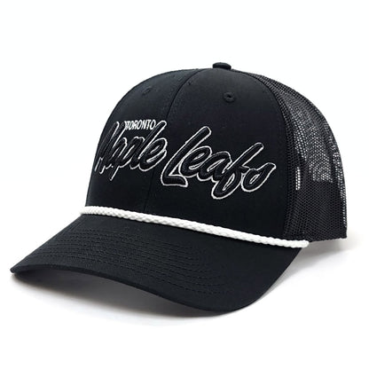 Toronto Maple Leafs Cap - BT, Battle Trucker, Black, Adjustable