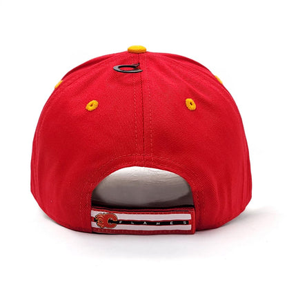 Calgary Flames Cap- MMRD, Money Maker, Red, Adjustable