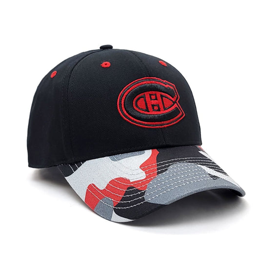 Montreal Canadiens Cap - ADBK2T, Active Duty, Adjustable Velcro Closure