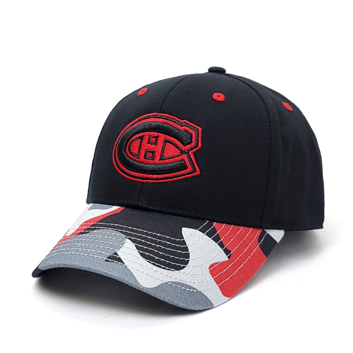 Montreal Canadiens Cap - ADBK2T, Active Duty, Adjustable Velcro Closure