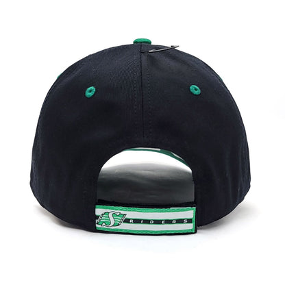 Saskatchewan Roughriders Cap - MM Money Maker, Black, Velcro Adjustable