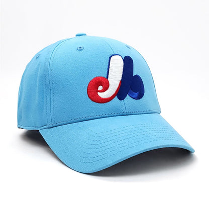 Montreal Expos Cap - BSSKY, Sky Blue, Adjustable
