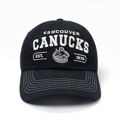 Vancouver Canucks Cap - ECUBK, Expert Clean Up, Adjustable