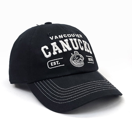 Vancouver Canucks Cap - ECUBK, Expert Clean Up, Adjustable