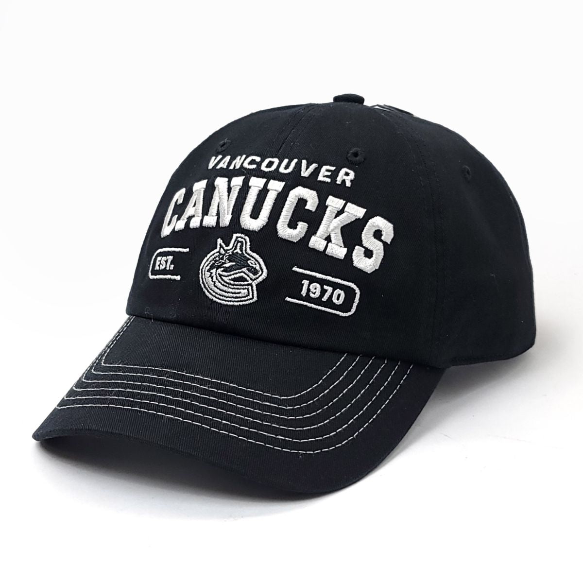 Vancouver Canucks Cap - ECUBK, Expert Clean Up, Adjustable