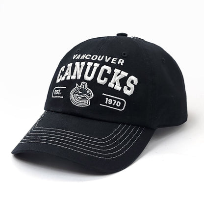 Vancouver Canucks Cap - ECUBK, Expert Clean Up, Adjustable