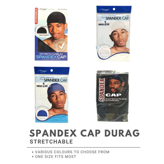 Spandex Cap, Multi-Coloured, One Size