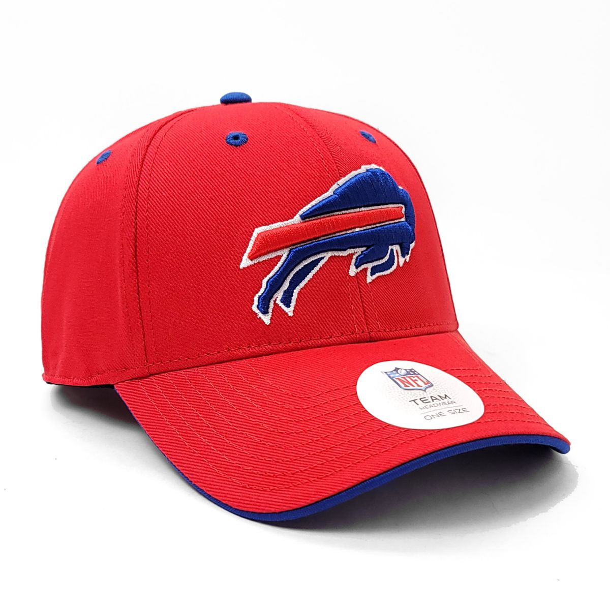 Buffalo Bills Cap - MMRD Money Maker, Red, Velcro Adjustable